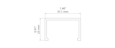 Preview: Abdeckung KIDES-DUO-33S  transluzent